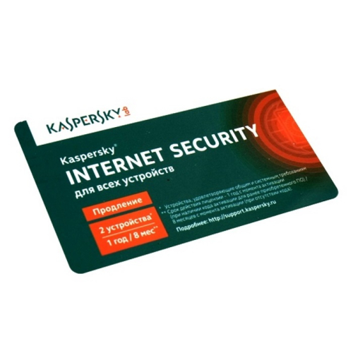 Антивирус Kaspersky Internet Security Multi-Device (1 год/2 устройства) (KL1941ROBFR)