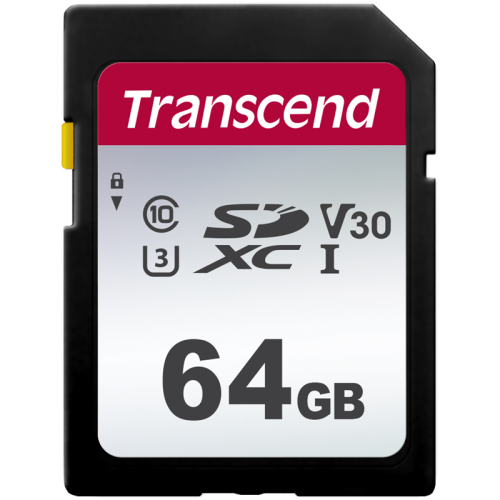 Transcend 64GB SDXC Class 10 UHS-I U3 R95, W45MB/ s (TS64GSDC300S)