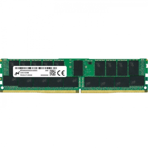 Модуль памяти DDR4 32GB Micron PC25600 3200 MHz CL22 2Rx8 ECC Registered DIMM 288pin 1.2V (MTA18ASF4G72PDZ-3G2E1)