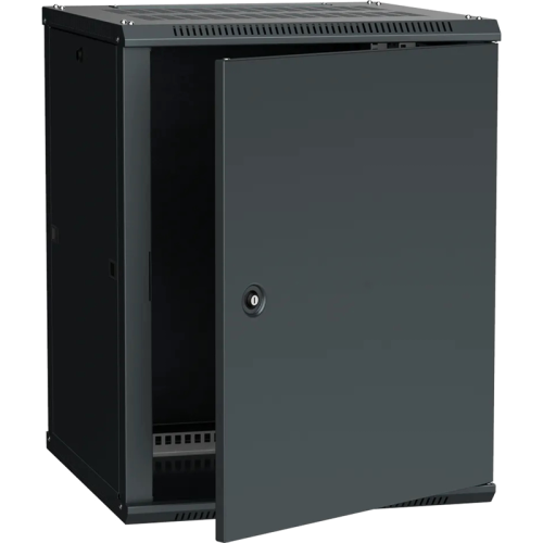 ITK Шкаф LINEA W 12U 600x600 мм дверь металл, RAL9005 (LWR5-12U66-MF)