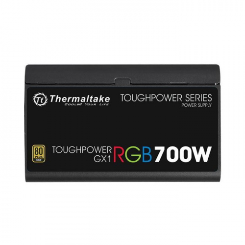 Блок питания Thermaltake Toughpower GX1 RGB 700W, ATX, v.2.4, PFS, 80 Plus Gold, Fan 12 cm, Retail (PS-TPD-0700NHFAGE-1) фото 2