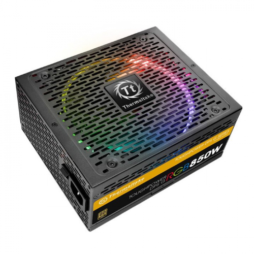 Блок питания Thermaltake Toughpower DPS G RGB, Fully Modular, 850W, ATX 2.31/ EPS 2.92, A-PFC, 14cm RGB Fan, 80 Plus Gold, RTL (PS-TPG-0850DPCGEU-R)