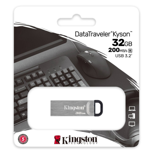 USB-флешка Kingston DataTraveler Kyson 32 Гб USB 3.1 (DTKN/ 32GB) (DTKN/32GB) фото 3