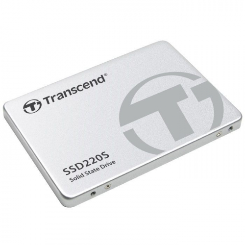 Твердотельный диск 240GB Transcend, 220S, SATA III[R/ W - 450/ 550 MB/ s] (TS240GSSD220S)