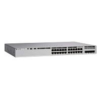 Catalyst 9300L 24-port data 1Gb copper, with fixed 4x1G SFP uplinks, PS 350W, DNA License Network Advantage, C9300L-24T-4G-A