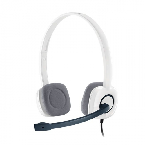 Компьютерная гарнитура Logitech Headset H150 Stereo, White, Mini jack 3.5 mm, 1.8 m [981-000350]