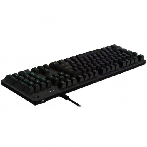 Клавиатура Logitech Gaming G512 Wired, RGB, USB, 1.8 m, Carbon, Brown (920-009351) фото 3