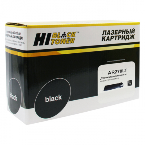 Тонер-картридж Hi-Black HB-AR270LT Bk 15К (для Sharp AR-235/275G/M236/M276) (989030609)