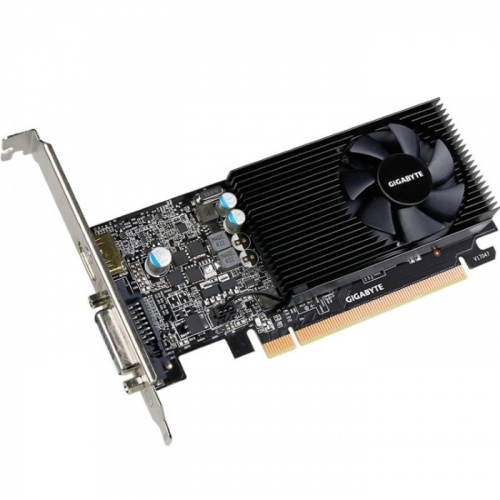 Видеокарта GIGABYTE 2GB, PCI-E, GF GT 1030, Retail (GV-N1030D5-2GL) фото 2