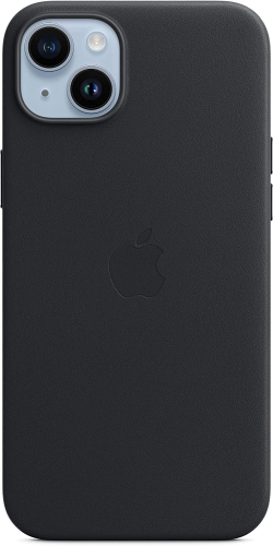 Чехол (клип-кейс) Apple для Apple iPhone 14 Plus Leather Case with MagSafe A2907 черный (MPP93ZM/ A) (MPP93ZM/A)