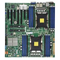 Материнская плата SuperMicro MBD-X11DPH-T-B E-ATX LGA 3647 Up to 2TB 3DS ECC RDIMM DDR4-2666MHz Up to 2TB 3DS ECC LRDIMM in 16 DIMM slots 10 SATA3 7 USB 3.0 ports 1 VGA port