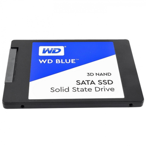 Твердотельный жесткий диск Western Digital Blue 4 Тб SFF SATA SSD (WDS400T2B0A)