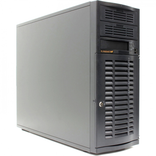 Серверный корпус Supermicro SuperChassis 733T-500B MT/ no HDD (up 4LFF)/ noODD/ 1x 500W (NHP) (CSE-733T-500B)
