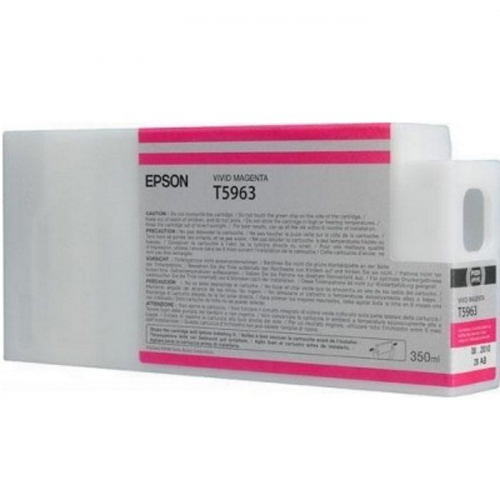 Картридж EPSON T5963, пурпурный, 350 мл., для Stylus Pro 7900/ 9900 (C13T596300)
