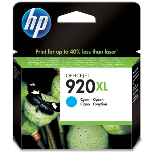 Картридж HP 920XL увеличенной емкости голубой 700 стр. (CD972AE)
