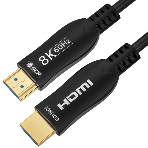 GCR Кабель 15.0m оптический HDMI 2.1 8K 60Hz, 4K 120Hz, 4:4:4, высокоскоростной 48.0 Гбит/ с, 3D (GCR-54849)