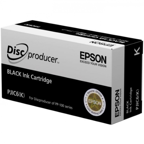 Картридж струйный Epson PJIC6-K черный 1000 страниц для Discproducer PP-50, PP-100 (C13S020452)