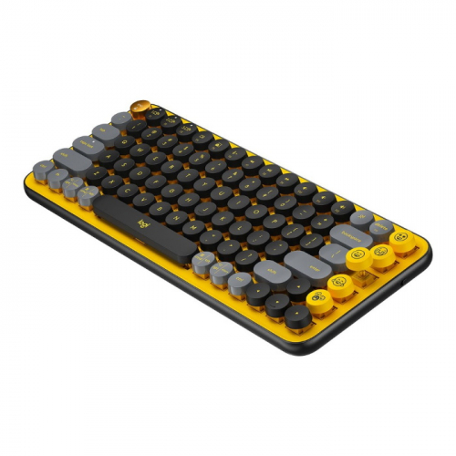 Клавиатура Logitech Wireless POP Keys Blast Yellow Bluetooth (920-010716) фото 3