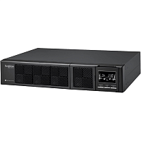 Systeme Electriс Smart-Save Online SRT, 1500VA/ 1500W, On-Line, Extended-run, Rack 2U(Tower convertible), LCD, Out: 8xC13, SNMP Intelligent Slot, USB, RS-232, Pre-Inst. Web/ SNMP (SRTSE1500RTXLI-NC)