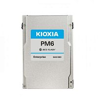 Твердотельный накопитель SSD 1.6TB KIOXIA Enterprise, 2.5" 15mm (SFF), SAS 24Gbit/ s, Mix Use, R4150/ W2700MB/ s, IOPS(R4K) 595K/ 265K, MTTF 2,5M, 3 DWPD, TLC" (KPM61VUG1T60БУ)