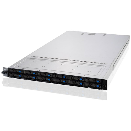 Серверная платформа Asus RS700-E10-RS12U/ noRAM (x32)/ 2x LGA 4189/ noHDD (up 12SFF)/ noODD/ 2x 10Gb/ 2x 1600W (up 2) (361664) (90SF0153-M00330) фото 2
