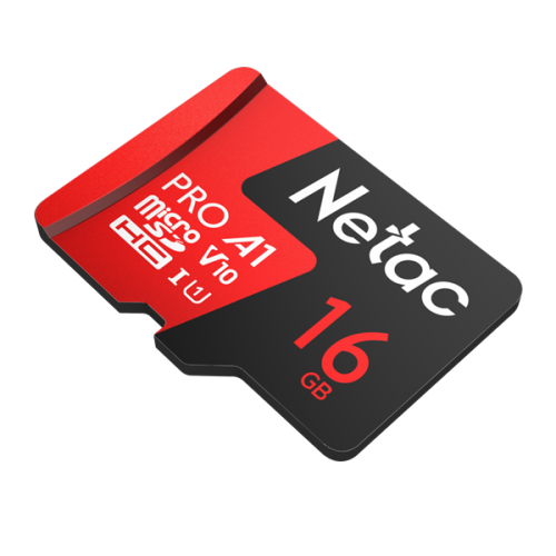 Флеш карта microSDHC 16GB Netac P500 PRO <NT02P500PRO-016G-S> (без SD адаптера) 100MB/ s