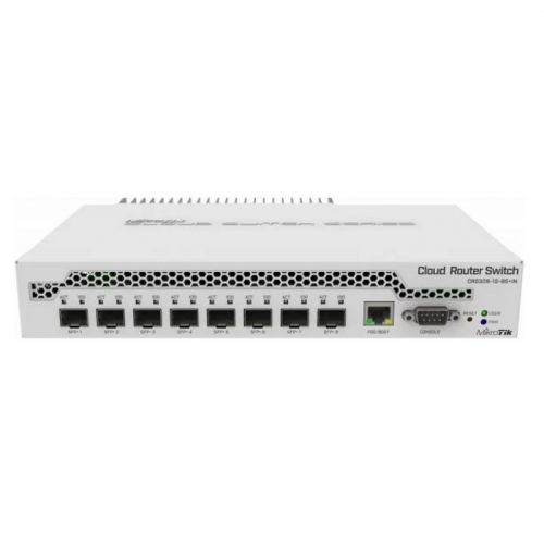Коммутатор MikroTik Cloud Router Switch 309-1G-8S+IN 8х SFP+ (CRS309-1G-8S+IN)