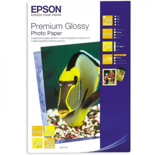 Бумага Epson Premium Glossy Photo Paper A3/ 255 г/м2/ 20 л. для струйной печати (C13S041315)