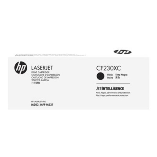 Картридж HP 30X, черный / 3500 страниц для HP LaserJet Pro M203/ MFP M227 (белая упаковка) (CF230XC)