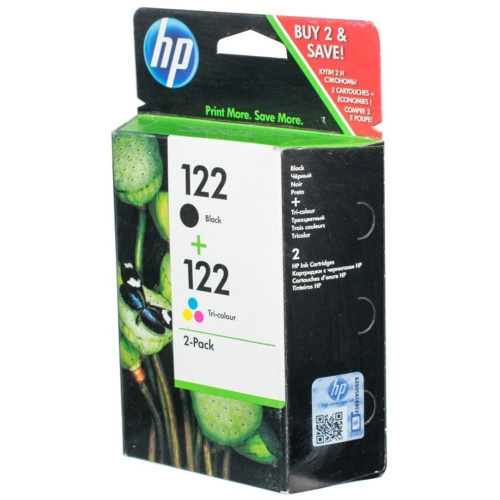 Набор картриджей HP 122 черный и трехцветный (CR340HE) фото 3