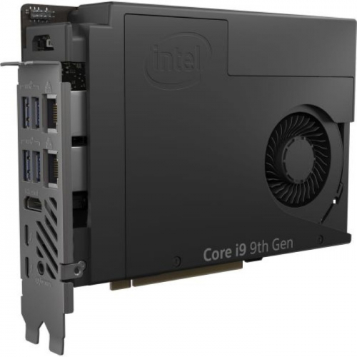 Вычислительный модуль Intel NUC 9/ Core i9-9980HK/ 2xDDR4/ 2xM.2/ UHD Graphics 630/ WiFi/ BT/ 999LWZ (BKNUC9I9QNB) фото 3