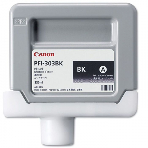 Картридж CANON PFI-303BK, черный, 330мл., для IPF-810/ 820 (2958B001)