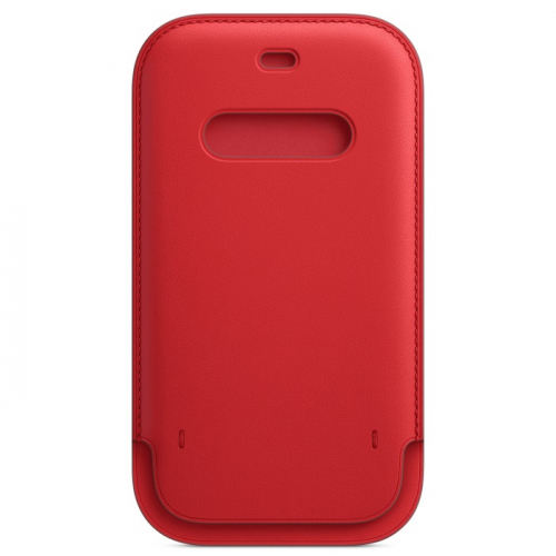 Чехол-конверт Apple MagSafe для iPhone 12 кожаный красный (MHYE3ZE/ A) (MHYE3ZE/A) фото 2