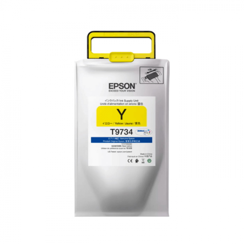 Картридж струйный EPSON T973 желтый 22000 страниц для WF-C869RDTWF (C13T973400)