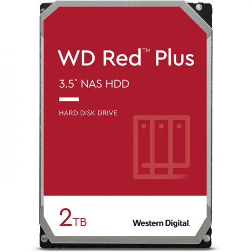 Жесткий диск WD Red Plus WD20EFZX 2 TB LFF HDD (WD20EFZX) фото 2