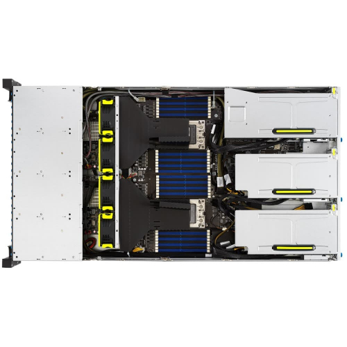 Серверная платформа Asus RS720A-E11-RS24U/ 1x SP3/ noRAM (x32)/ noHDD (up 24NVMe SFF)/ noODD/ 2x 10GbE/ 2x 2400W (up 2) (425724) (90SF01G5-M000B0) фото 9