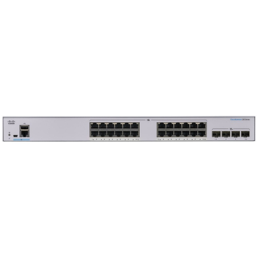 Коммутатор Cisco CBS250-24T-4X 24x GbE, 4x SFP+ (CBS250-24T-4X-EU) фото 2