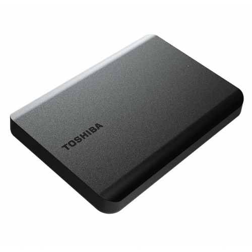 Внешние HDD и SSD/ Portable HDD 2TB Toshiba Canvio Basics 2022 (Black), USB 3.2 Gen1, 109x78x14mm, 149g / 12 мес./ (HDTB520EK3AA)