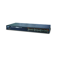 инжектор/ PLANET 12-Port 802.3at Managed Gigabit Power over Ethernet Injector Hub (full power - 200W) (POE-1200G)