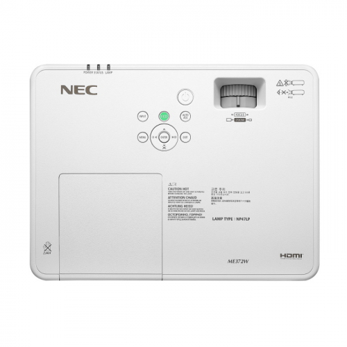 Проектор NEC ME372W 3LCD, WXGA, 3700lm, 16000:1, White фото 6