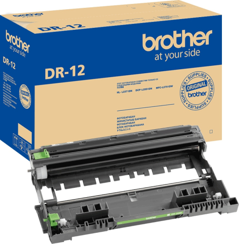 Brother DR12 - Барабан DR-12 для Brother HLL2371DN/ DCPL2551DN/ MFCL2751DW (12000стр)