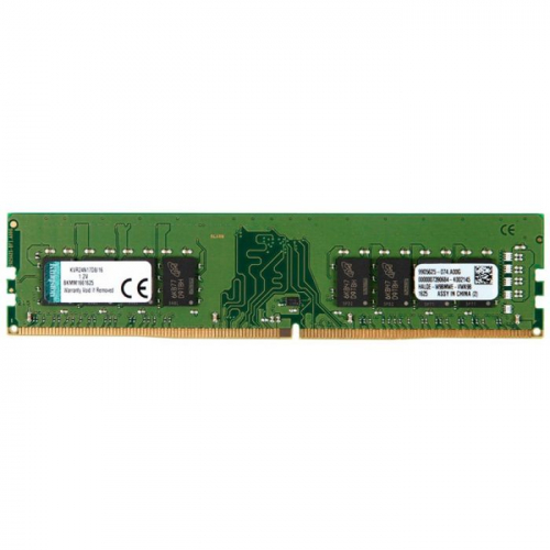 Модуль памяти Kingston KVR24N17D8/16, DDR4 16GB DIMM 2400MHz, PC4-19200 Mb/s, CL15, 2R x8, 1.2V (KVR24N17D8/16)
