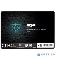 Твердотельный накопитель SSD Silicon Power Slim S55 240Gb SATA-III 2,5”/ 7мм SP240GBSS3S55S25
