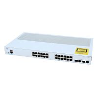 Catalyst 1000 24x 10/ 100/ 1000 Ethernet ports RJ-45, 4x 10G SFP+ uplinks, C1000-24T-4X-L