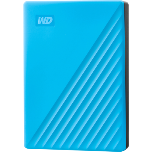 Portable HDD 5TB WD My Passport (Blue), USB 3.2 Gen1, 107x75x19mm, 210g / 12 мес./ (WDBPKJ0050BBL-WESN)