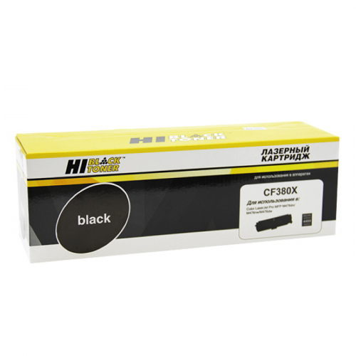 Картридж Hi-Black HB-CF380X, черный, 4400 страниц, для HP CLJ Pro MFP M476dn/ dw/ nw, №312X (999010020)