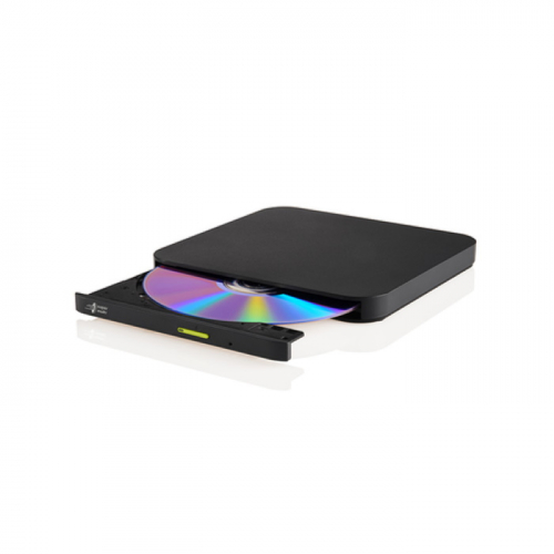 Оптический привод Hitachi-LG Ultra Slim Portable DVD-Writer Black Android (GP96YB70.AHLR10B) фото 2