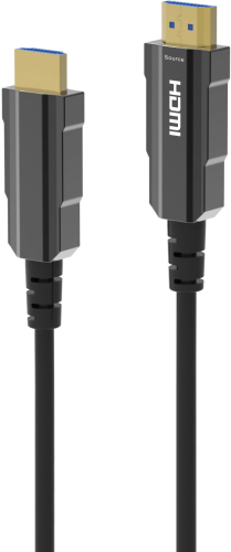 Кабель аудио-видео Digma HDMI (m)/ HDMI (m) 30м. позолоч.конт. черный (HDMI-AOC2.1-30)