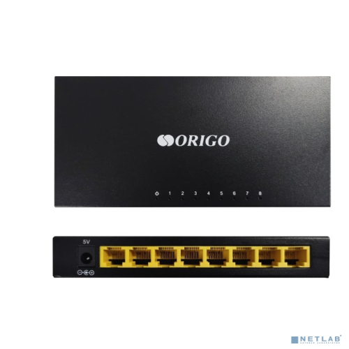 ORIGO OS1208/ A1A Неуправляемый коммутатор 8x100Base-TX, корпус металл (OS1208/A1A)