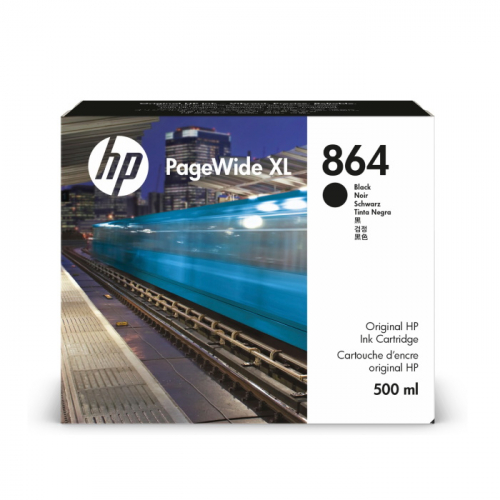 Картридж HP 864 для PageWide XL 4200, черный/ 500 мл (3ED86A)